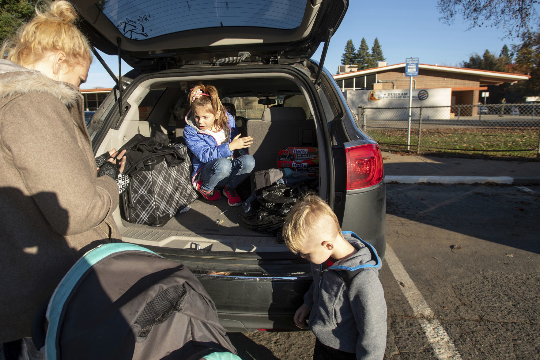 California Wildfires Back to School